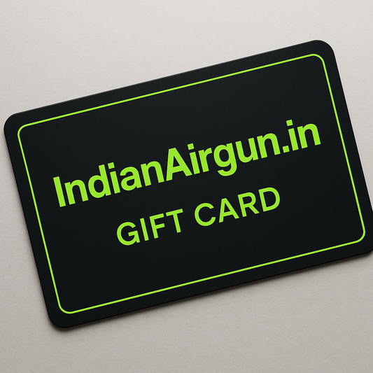 IndianAirgun.in Gift Card – The Perfect Gift for Every Airgun Lover